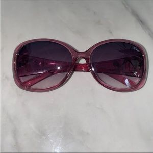 Dior Womens Violet Pink Sunglasses Made in Italy! Good Cond!